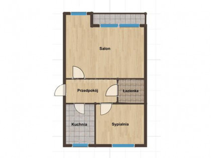 2 pokojowe mieszkanie przy Parku Górczewska