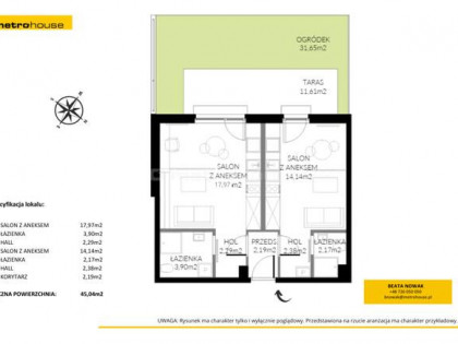 Apartament inwestycyjny - Gdańsk Oliwa, Piastowska