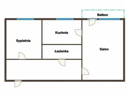 Mieszkanie Łódź Bałuty, ul. Lniana
