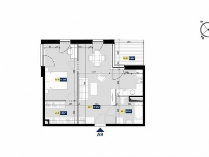 A9 - Wykończone pod klucz | Apartamenty Złota