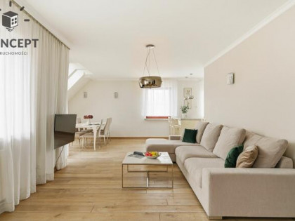 Piękny 2-poziomowy Apartament z 3-ema balkonami