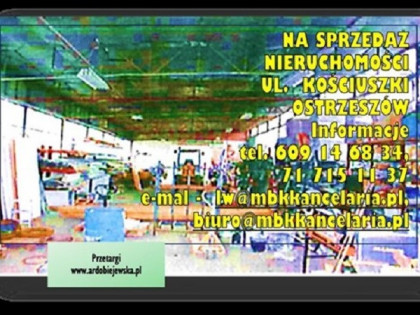 Konkurs ofert - ul. Kościuszki 20