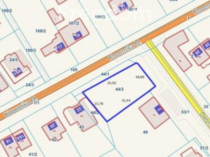 Działka pod dom + usługi | Dworcowa/Kopernika NDM