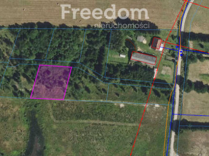 Malownicza działka 750m od jez Narie Warmia Mazury