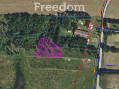 Malownicza działka 750m od jez Narie Warmia Mazury