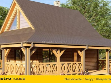 DREWNIANY DOM W JERZYSKACH Z BALIĄ 80M