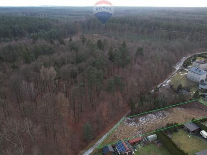Działka budowlana przy lesie | Kobiór 11,7 ar