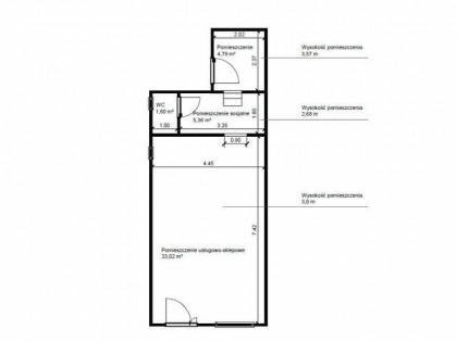 Lokal użytkowy Lubliniec, Wąska