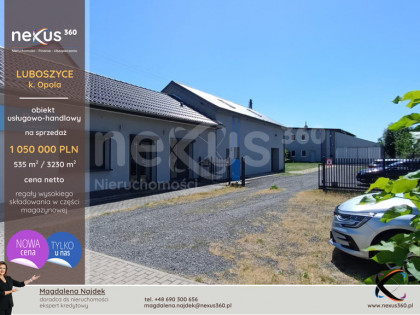 Budynki biurowo magazynowe z halą (z najemcą)