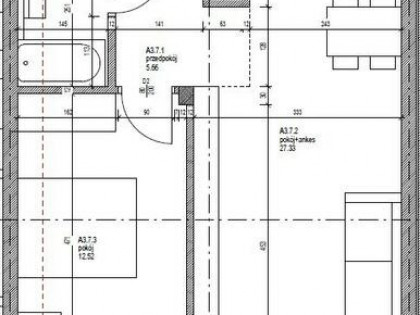 Przestronne dwupokojowe mieszkanie z balkonem!