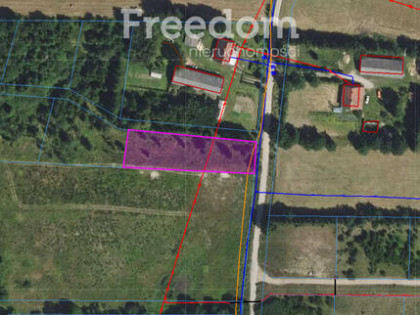 Malownicza działka 750m od jez Narie Warmia Mazury