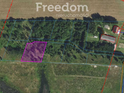 Malownicza działka 750m od jez Narie Warmia Mazury