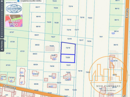 Działka budowlana Mościska gm. Izabelin, Chabrowa