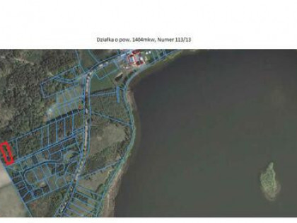 Działka leśna Grądzkie gm. Wydminy