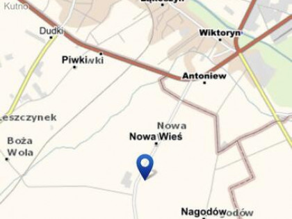 Działka budowlana Nowa Wieś gm. Kutno
