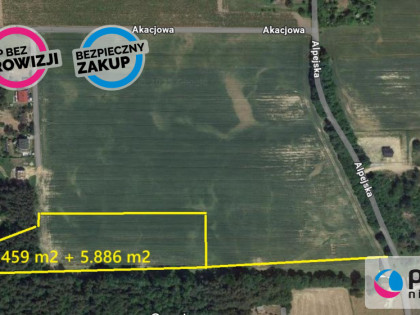 Działka Perlino ul. Alpejska