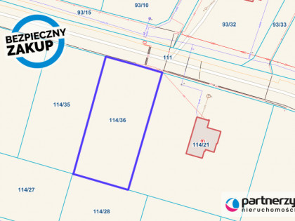 Działka Gołębiewo Wielkie ul. Wrzosowa