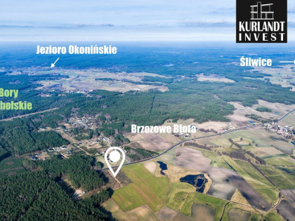 Działka z WZ Brzozowe Błota Bory Tucholskie