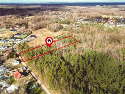 Działka leśna Mokrzyska gm. Brzesko