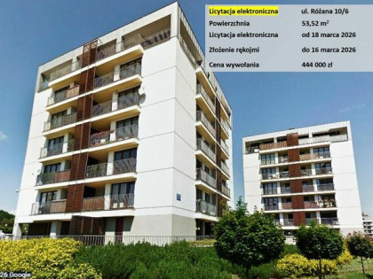 LSM, Różana, budynek z 2010, licytacja komornicza