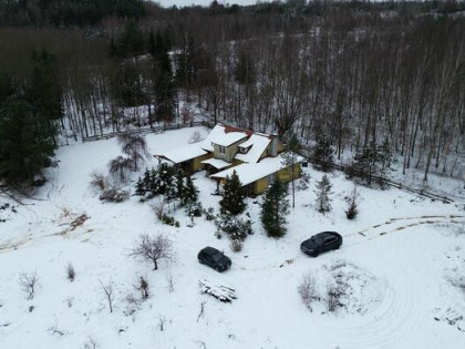 Klimatyczny dom z działką nad jeziorem Marąg