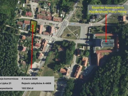 Święta Lipka, blisko Bazyliki, remont, zabytek, licytacja