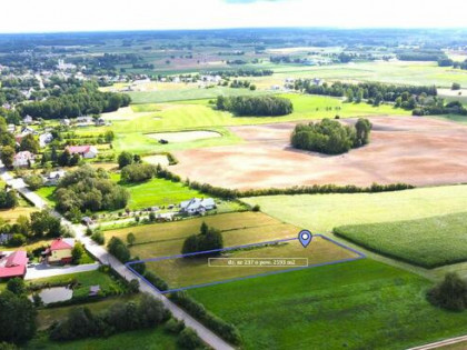 Na sprzedaż działka budowlana m. Bargłów Kościelny