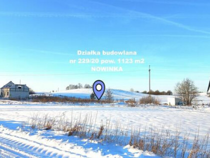 Na sprzedaż działka budowlana w m. Nowinka