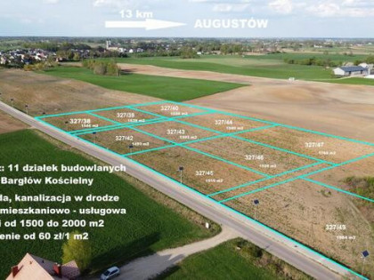 Działki budowlane w m. Bargłów Kościelny