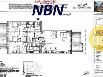 Apartament 4 pokojowy > 92 m2