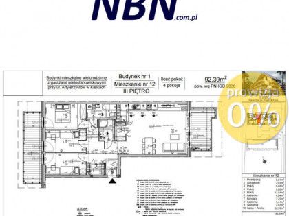 APARTAMENT 92,39 m2 > STADION LEŚNY
