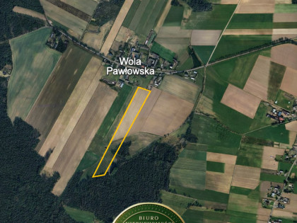 Działka rolna | Sprzedaż | 3,2 ha | Wola Pawłowska