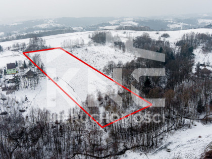 Działka rolna 1,27 h Siedliska, piękny widok!