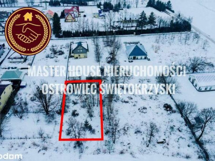 Działka budowlana 1147 m² Jacentów, gmina Sadowie