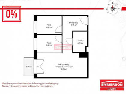 3 -pokoje, Kraków-Rybitwy