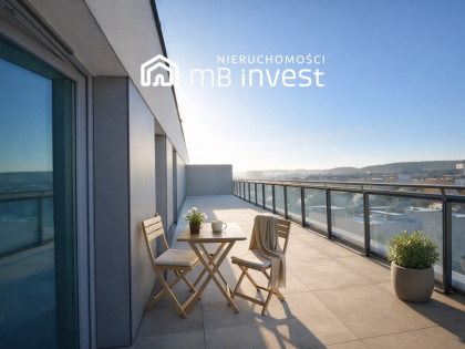 Słoneczny apartament z wyjątkowym tarasem