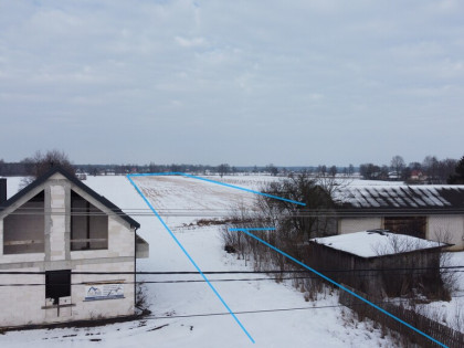 Działka rolno-budowlana w Kośminie gm. Żyrzyn.