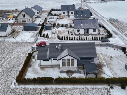 Nowoczesny dom parterowy - Sroczyn - Kiszkowo