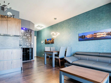 2 pok. | Balkon | Widok na rzekę | Siłownia i Jacuzzi