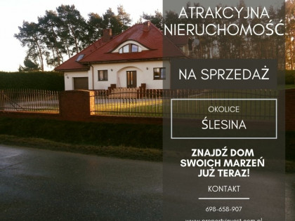 Atrakcyjna Nieruchomość w sąsiedztwie Ślesina