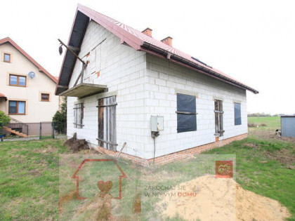 Dom stan surowym wszystkie media Lisów g. Lubartów