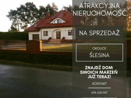 Atrakcyjna Nieruchomość w sąsiedztwie Ślesina