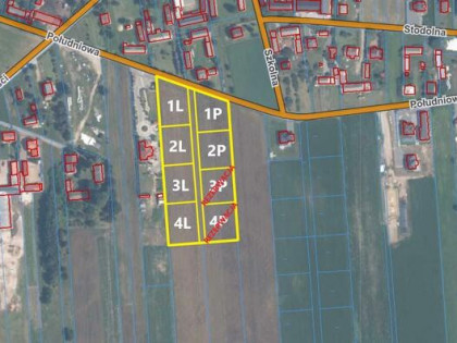 Działka budowlana Okrzeja gm. Krzywda