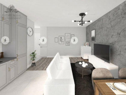 Mieszkanie 41,81m2, 2pok z ogrodem i tarasem, ogrz. miejskie /Kleczków, Wrocław