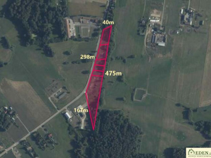 Działka budowlana Broszków gm. Kotuń, Południowa