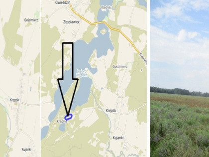 Działka Krępsk Krępsk