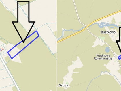 Działka Prusinowo Prusinowo
