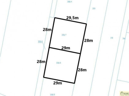 Działka budowlana Łazy gm. Łuków