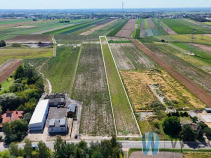 Działka inwestycyjna Pogroszew gm. Ożarów Mazowiecki, Nowowiejska