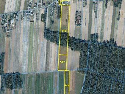 Działka rolno-budowlana Role gm. Łuków